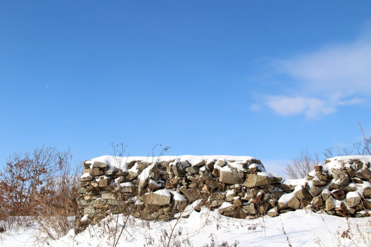 Retaining Wall Winter