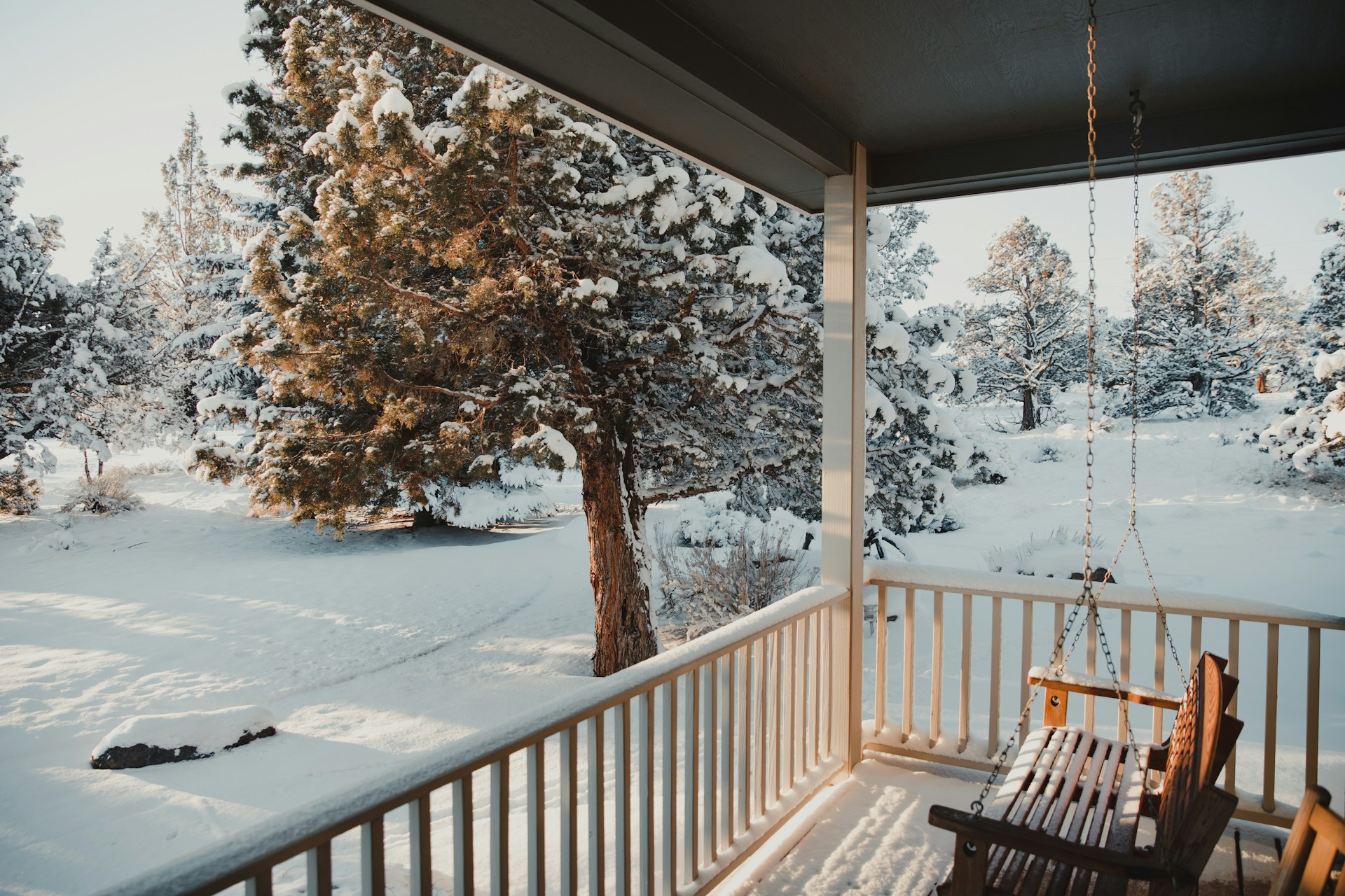 Winter Patio